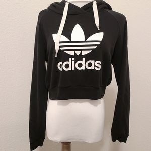 Cropped Adidas Hoodie